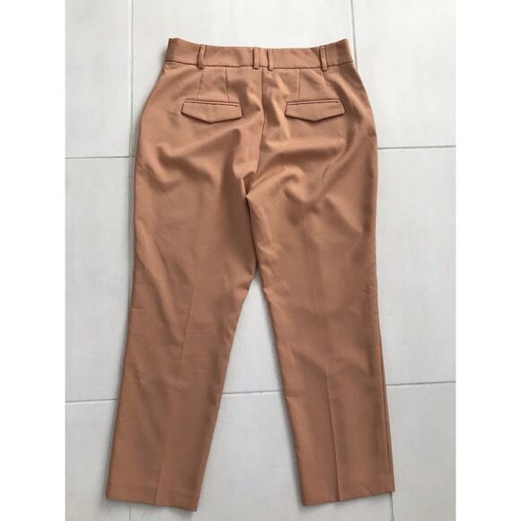 ASOS Design High Waist Straight Leg Seam Front Cropped Pants FLAW - Picture 7 of 9